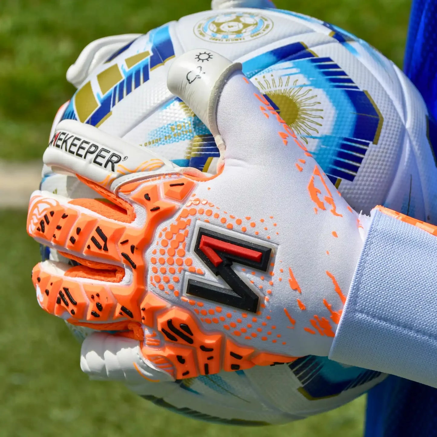 Onekeeper Iconic Neon Orange - Strap or Strapless - The Art of Soccer Shop