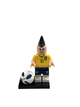 Load image into Gallery viewer, Lego style Soccer Player Figurines