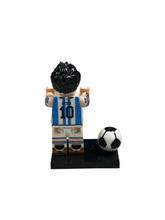 Load image into Gallery viewer, Lego style Soccer Player Figurines