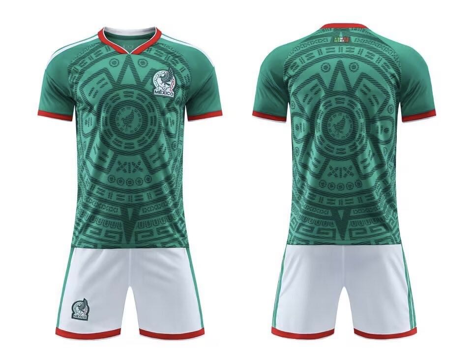 Mexico Adult World Cup Home Kit - The Art of Soccer Shop