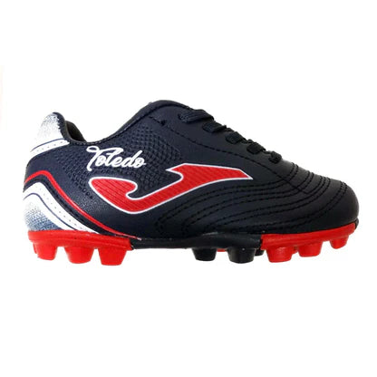 Joma Toledo Jr 2501 Hard Ground Chaussures Football Enfant - Semelle HG Pour Terrains Durs