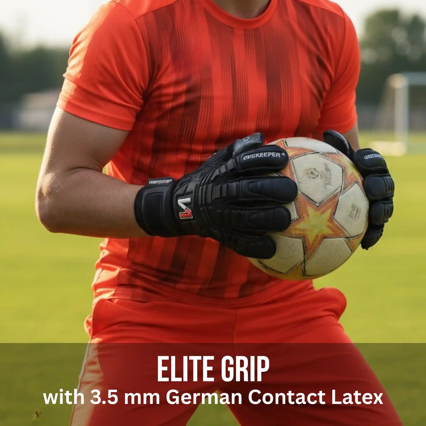 Onekeeper Solid Black Gloves - The Art of Soccer Shop