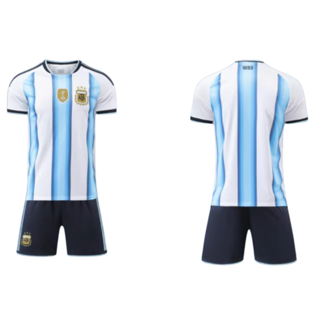 Argentina 2026 World Cup Youth Home Kit - The Art of Soccer Shop