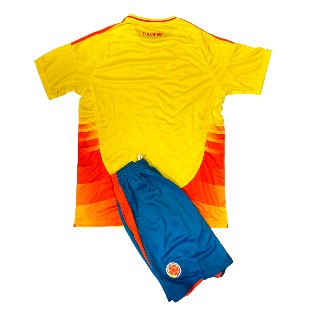 Colombia Youth Home Kit - The Art of Soccer Shop