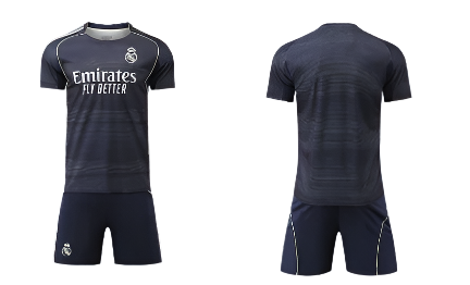 Real Madrid Adult 25/26 Away Kit - The Art of Soccer Shop