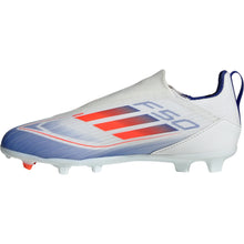 Load image into Gallery viewer, adidas F50 League Laceless FG/MG Junior Firm Ground Soccer Cleat