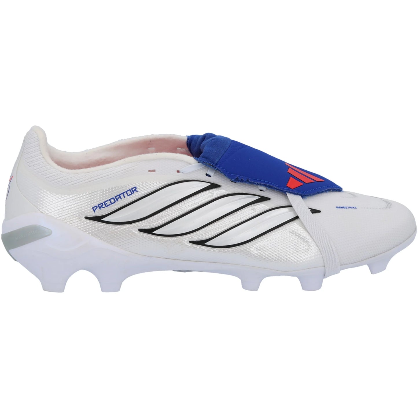 adidas Predator League FT FG Firm Ground Soccer Cleat White/Lucid Red - The Art of Soccer Shop