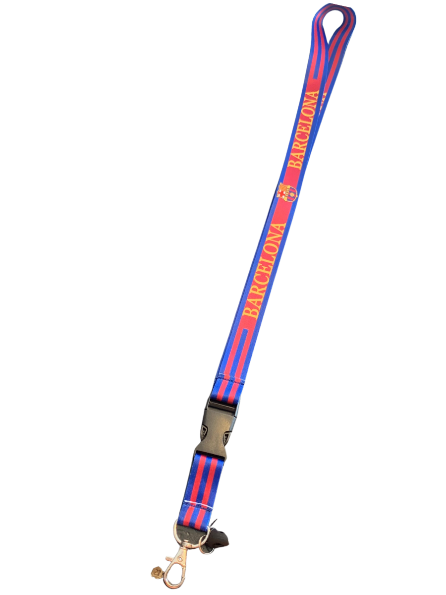 Barcelona Lanyard - The Art of Soccer Shop