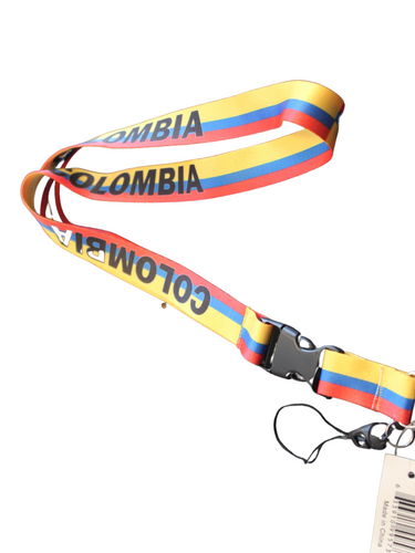 Colombia Lanyard - The Art of Soccer Shop