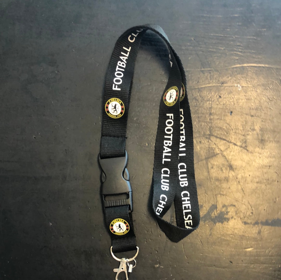 Chelsea Black Lanyard