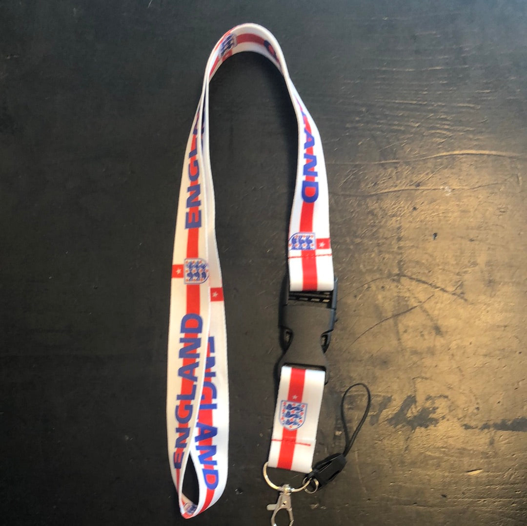 England Lanyard - The Art of Soccer Shop