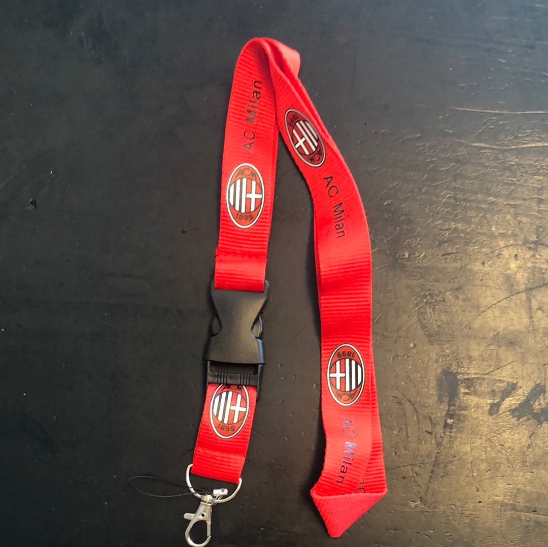 AC Milan Lanyard - The Art of Soccer Shop
