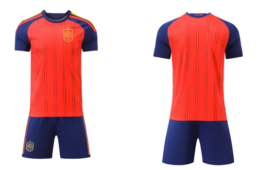 Spain 2026 World Cup Youth Home Kit - The Art of Soccer Shop