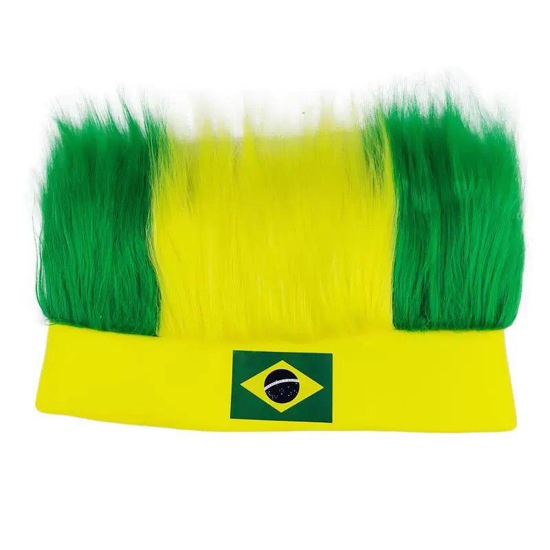 World Cup Country Wigs/Hats