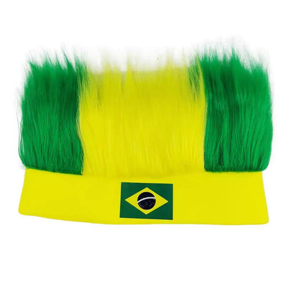World Cup Country Wigs/Hats