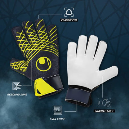 Uhlsport Prediction Starter Soft Keeper Glove - The Art of Soccer Shop