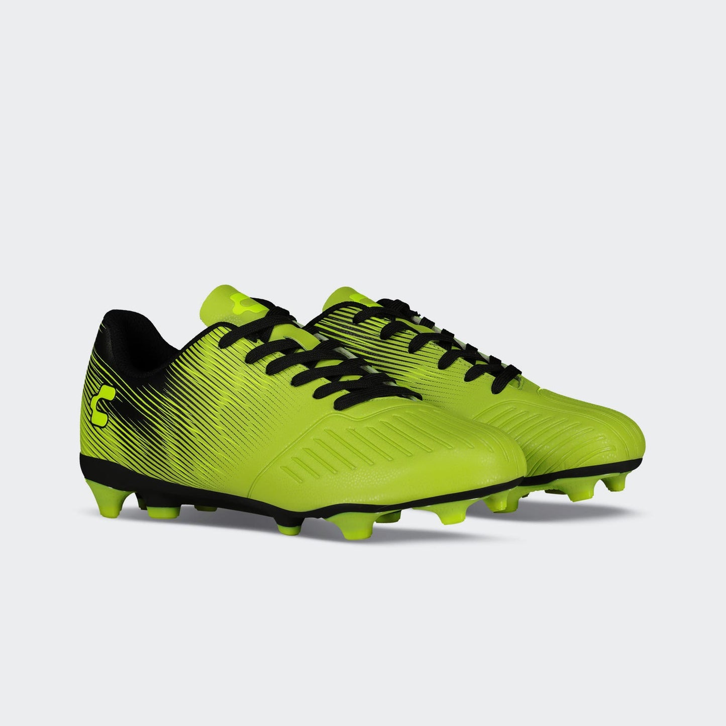 Charly Grasshopper 7.0 Sport Soccer Green Black Youth FG Cleat - The Art of Soccer Shop