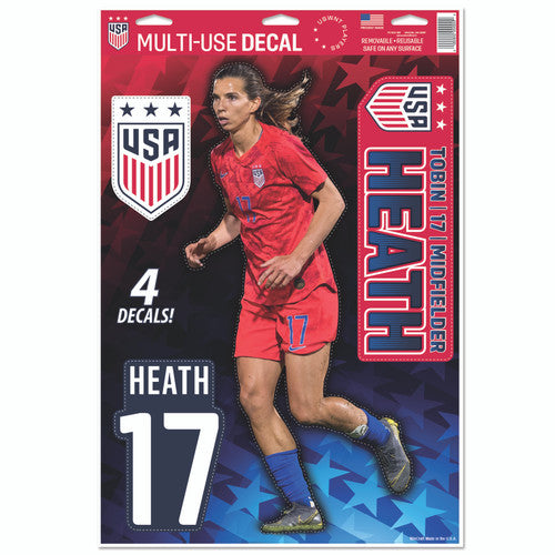 Tobin Heath Wall Clings