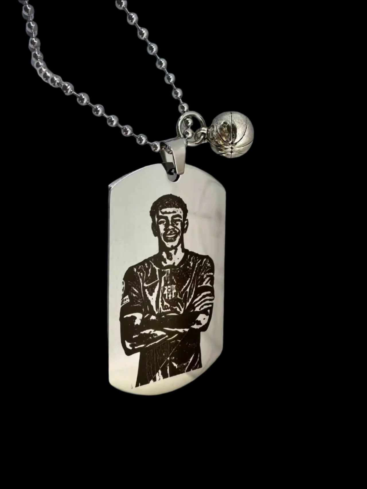Soccer Dog Tag Necklaces - The Art of Soccer Shop