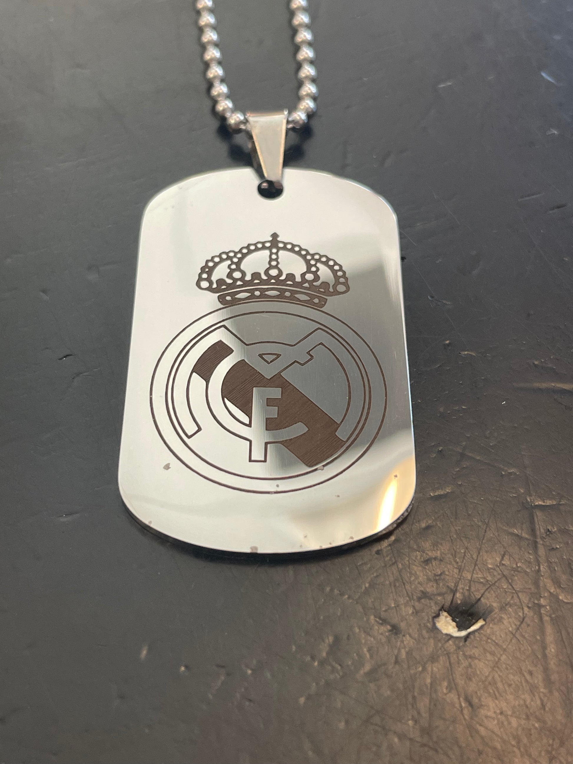 Soccer Dog Tag Necklaces - The Art of Soccer Shop