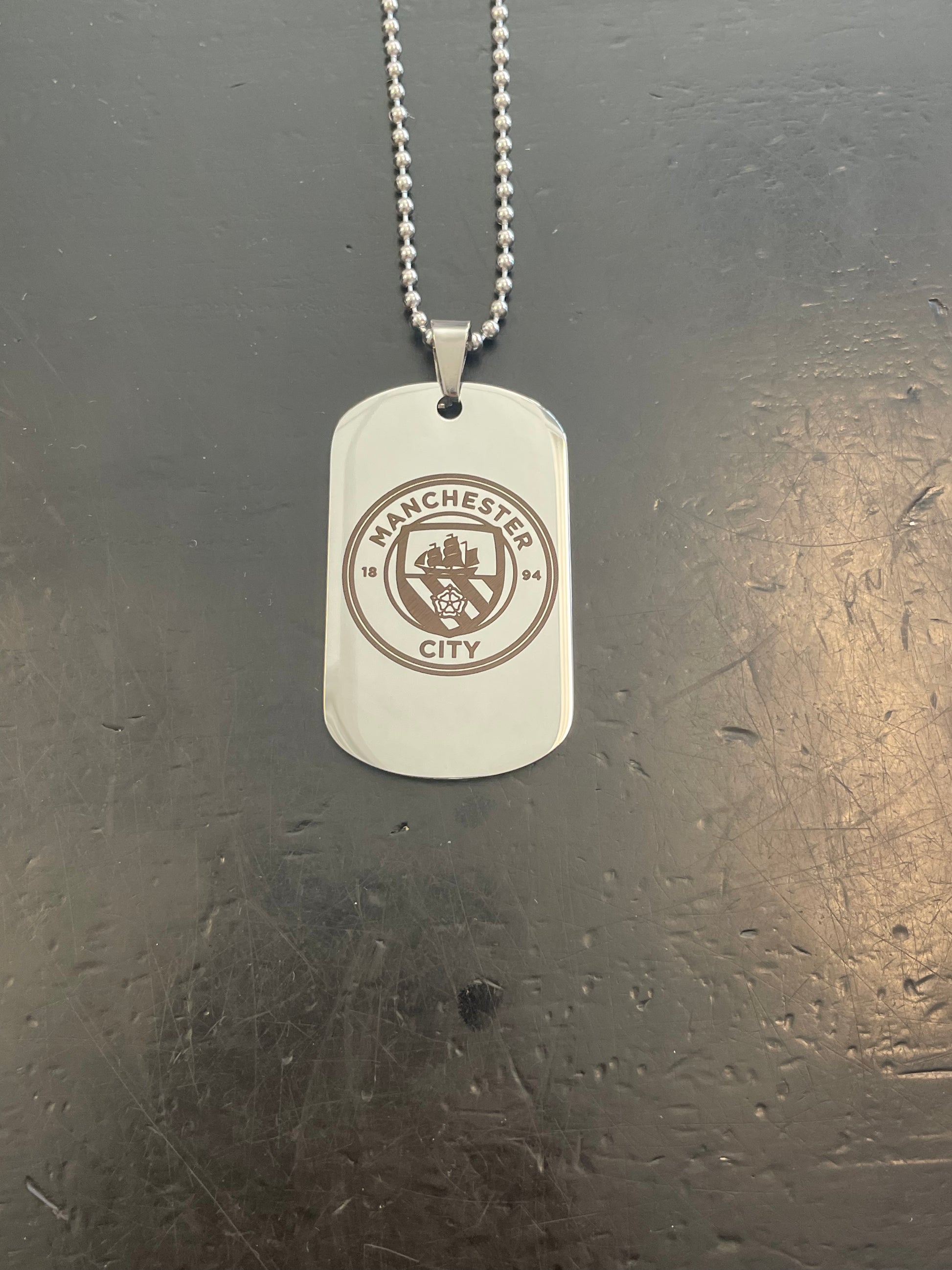 Soccer Dog Tag Necklaces - The Art of Soccer Shop