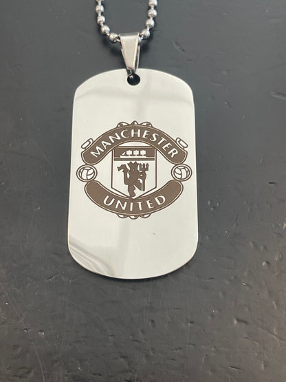 Soccer Dog Tag Necklaces - The Art of Soccer Shop