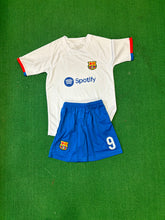 Load image into Gallery viewer, Lewandowski Barcelona Youth Away Kit
