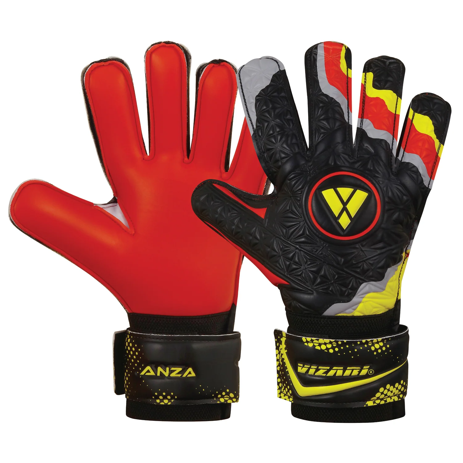 Vizari ANZA F.P. Goalkeeping Glove- Green/Black - The Art of Soccer Shop