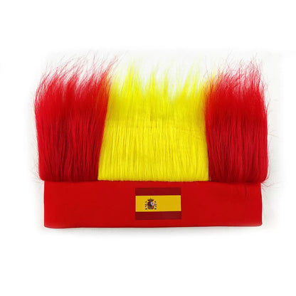 World Cup Country Wigs/Hats
