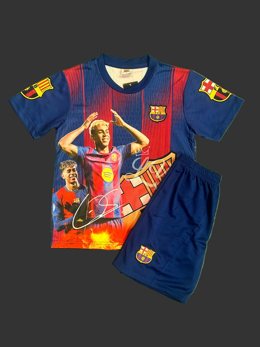 Lamine Yamal Barcelona kit - The Art of Soccer Shop