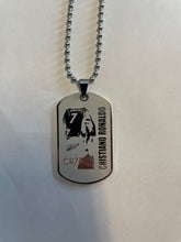 Load image into Gallery viewer, Soccer Dog Tag Necklaces
