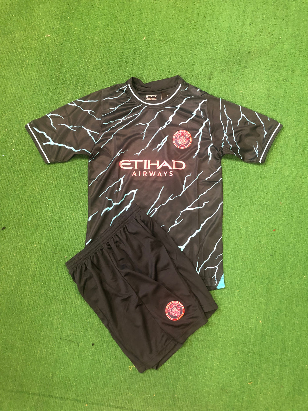 Manchester City 23/24 3rd Youth Kit