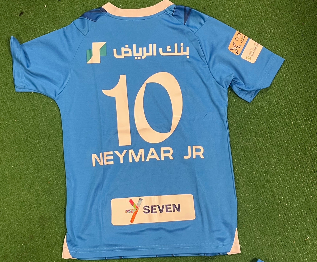 Al-Hilal 23/24 Adult Neymar Home Kit – The Art of Soccer Shop