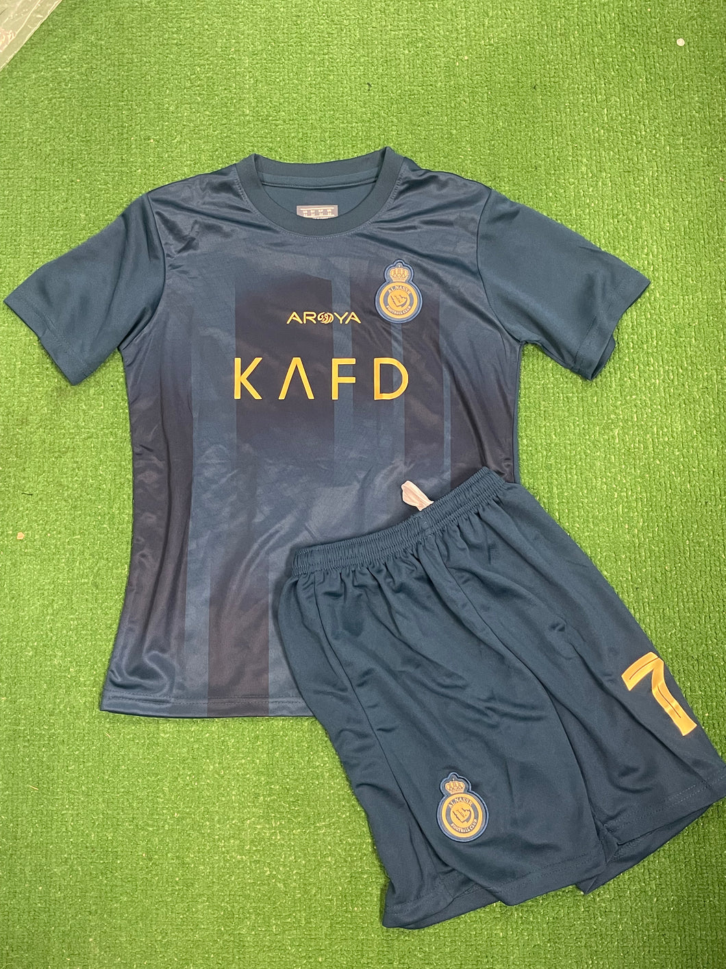 Al Nassr 23/24  Ronaldo Youth Away Kit