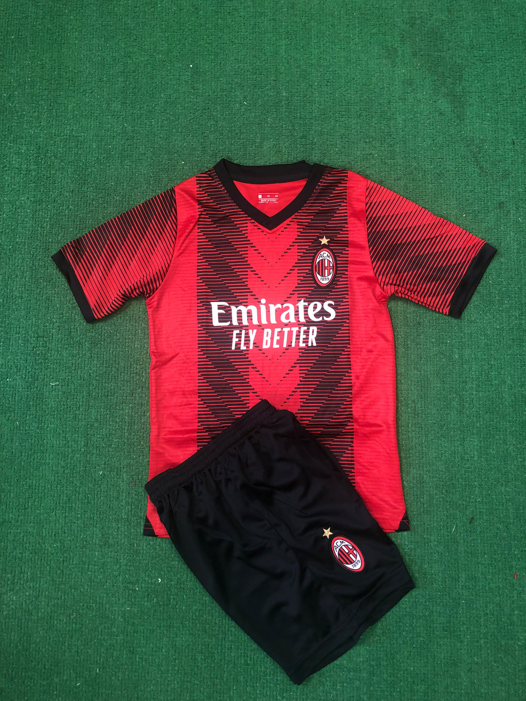 AC Milan 23/24 Home Youth Kit