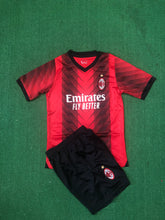 Load image into Gallery viewer, Pulisic AC Milan 23/24 Home Youth Kit
