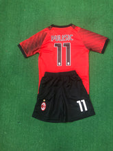 Load image into Gallery viewer, Pulisic AC Milan 23/24 Home Youth Kit
