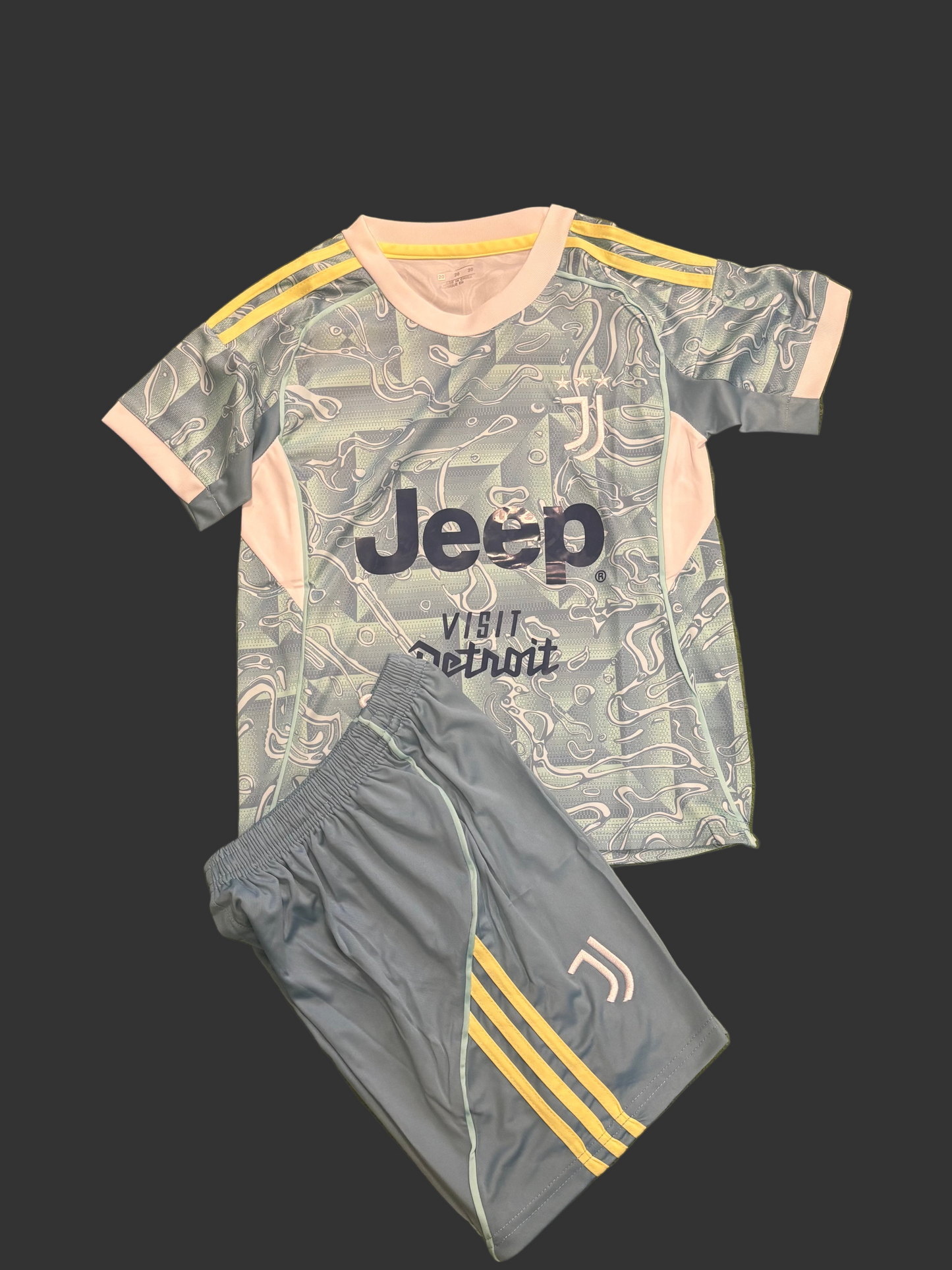 Juventus 25/26 Away Youth Kit - The Art of Soccer Shop