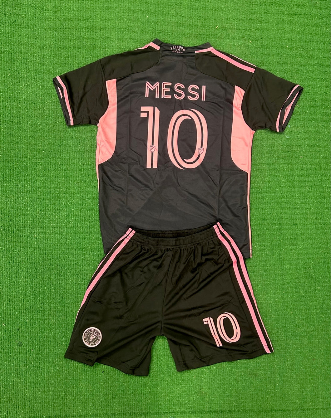 Inter Miami 2023 Youth Away Kit w/ Messi #10