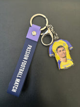 Load image into Gallery viewer, Acrylic Soccer Player Keychain
