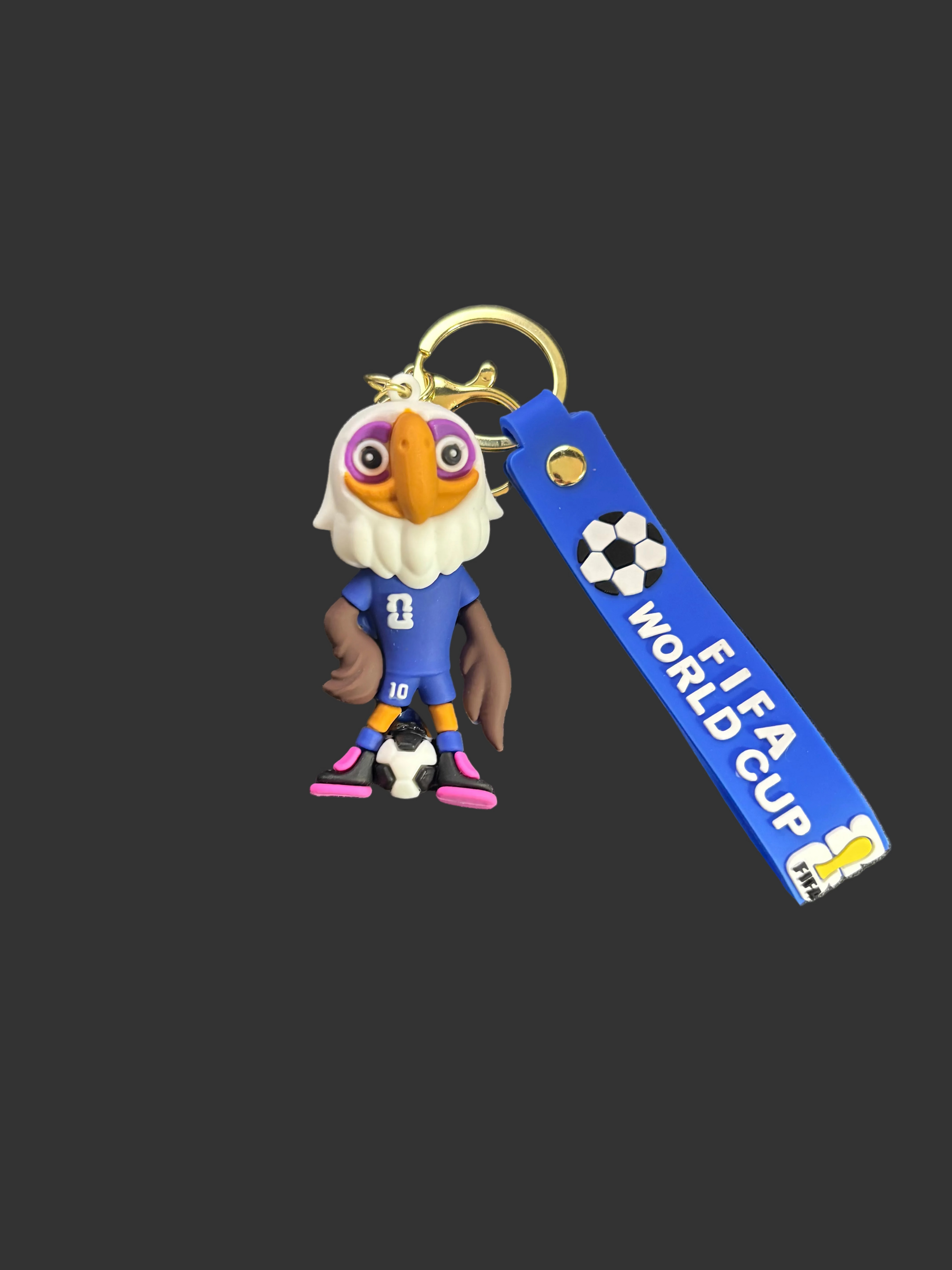 World Cup Mascot Keychains - The Art of Soccer Shop