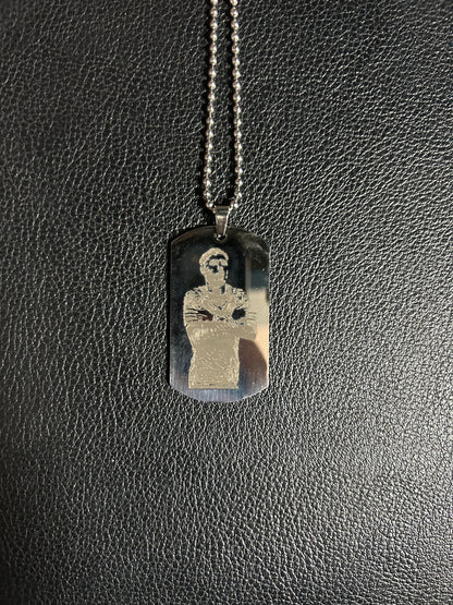Soccer Dog Tag Necklaces - The Art of Soccer Shop