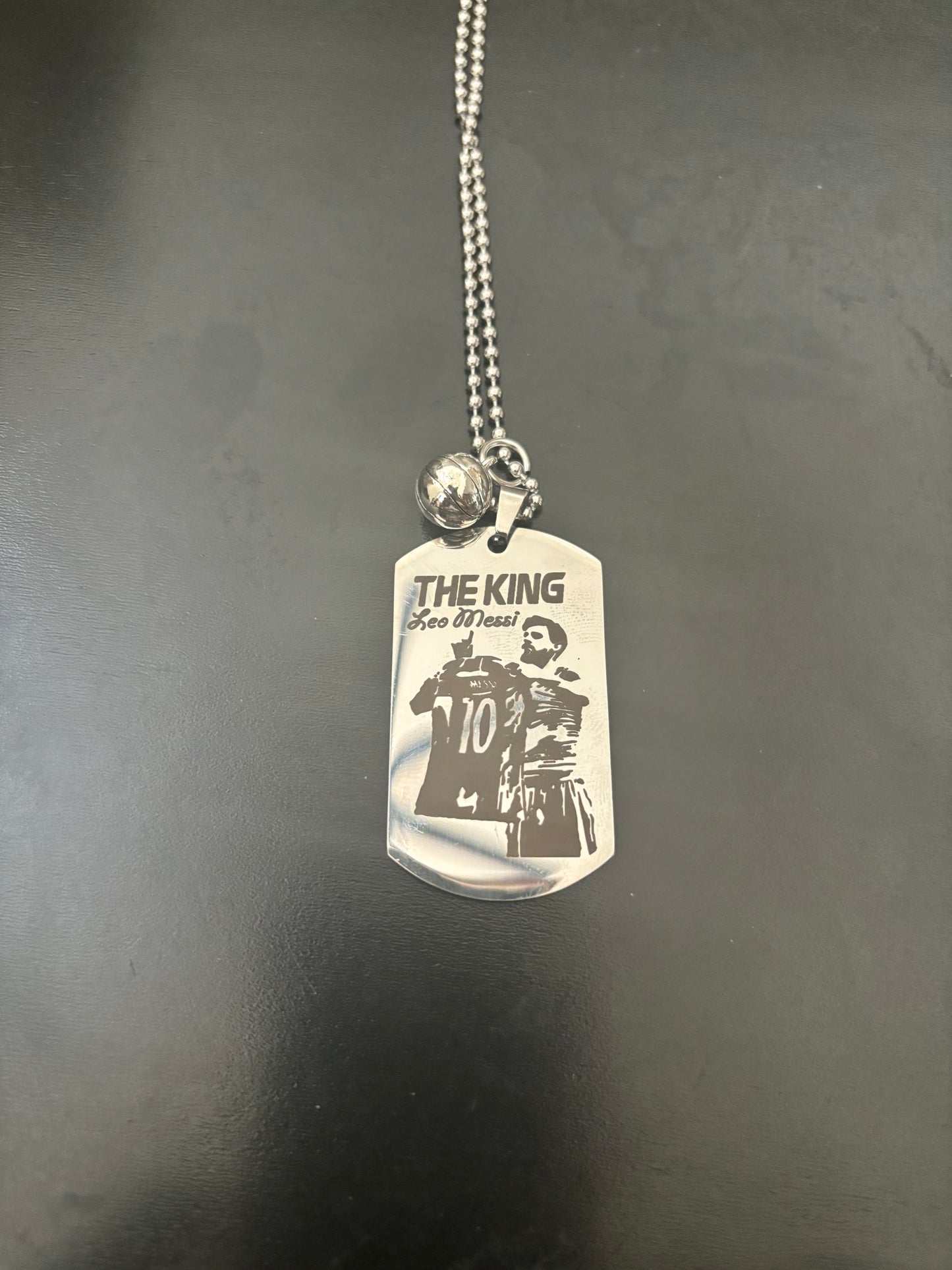 Soccer Dog Tag Necklaces - The Art of Soccer Shop