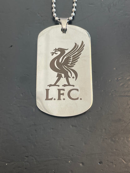 Soccer Dog Tag Necklaces - The Art of Soccer Shop