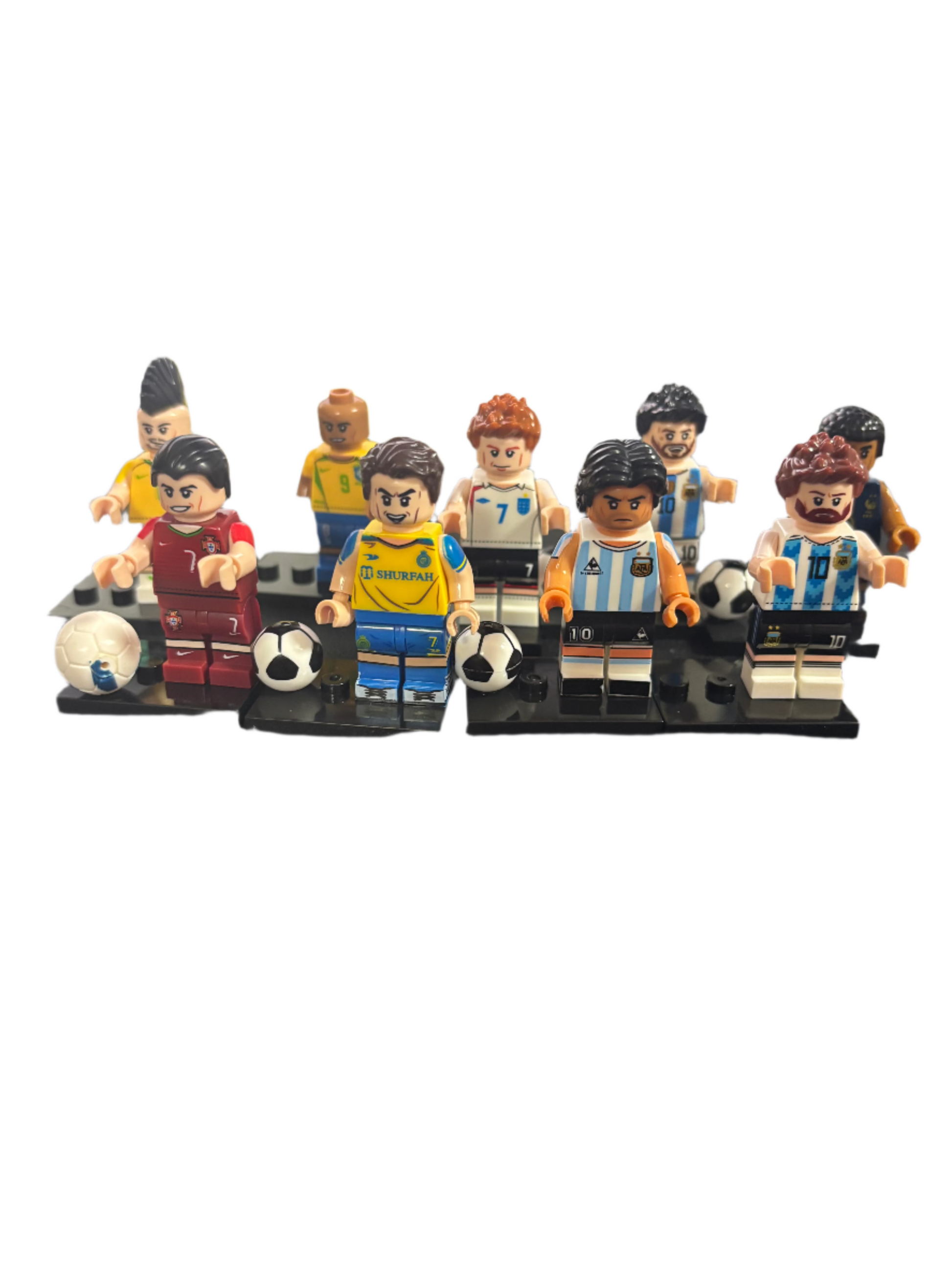 Lego style Soccer Player Figurines - The Art of Soccer Shop