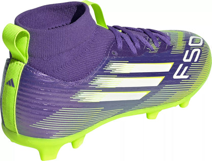 adidas Kids' F50 League FG/MG Mid Soccer Cleats - The Art of Soccer Shop