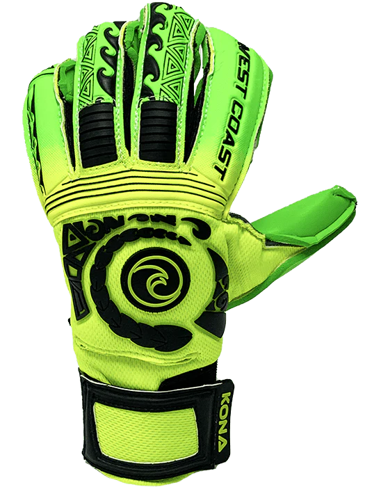 West Coast KONA Honu GK Gloves Size 9 left - The Art of Soccer Shop