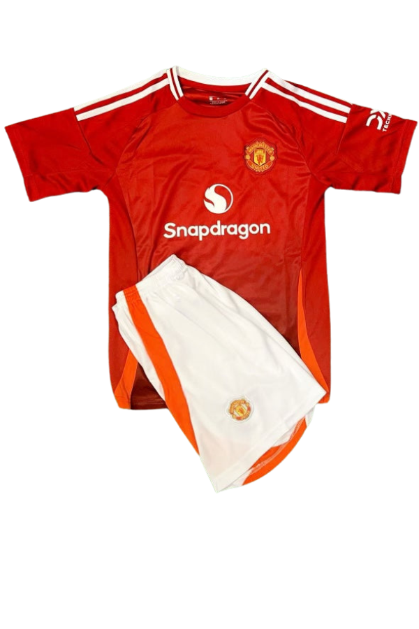 Manchester United 24/25 Youth Home Kit