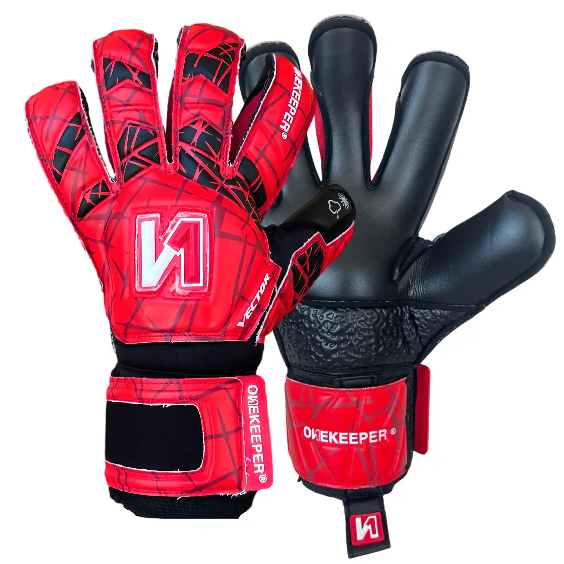 VECTOR Evolution Red - Fingersave Ready (Sold Separately) - The Art of Soccer Shop