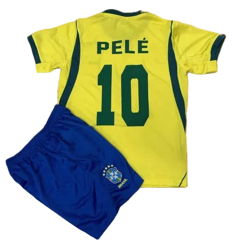 Brazil Youth Pele Retro Jersey - The Art of Soccer Shop
